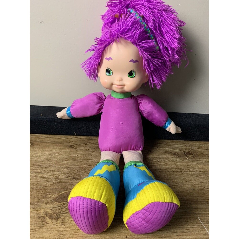 Rainbow Brite Stormy Plush Doll 18" Rare Hallmark Doll - Read